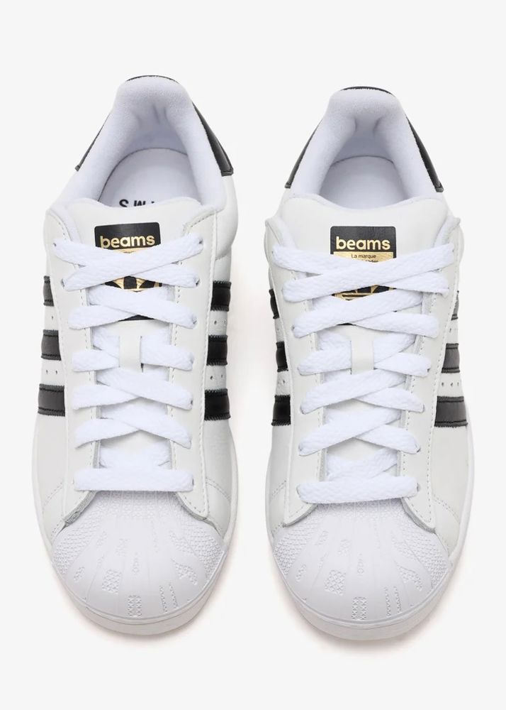 Adidas x Beams Superstar White Black | أديداس × بيمز سوبرستار أبيض وأسود_thumbnail_1
